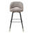 Cliff Swivel Upholstered Counter Stool with Metal Frame-72767075-72767076