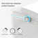 Smart Toilet With Built-In Heated Seat, Tankless Toilet With Auto Flushing, Adjustable Seat Temp, Flush Remote Control Led Digital Display, Elongated