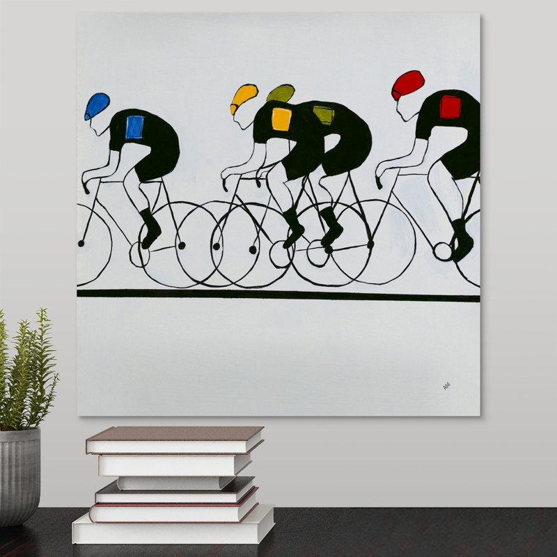 « break out », peinture sur toile, Toile tendue, H 16 po x l 16 po x P 1,25 po