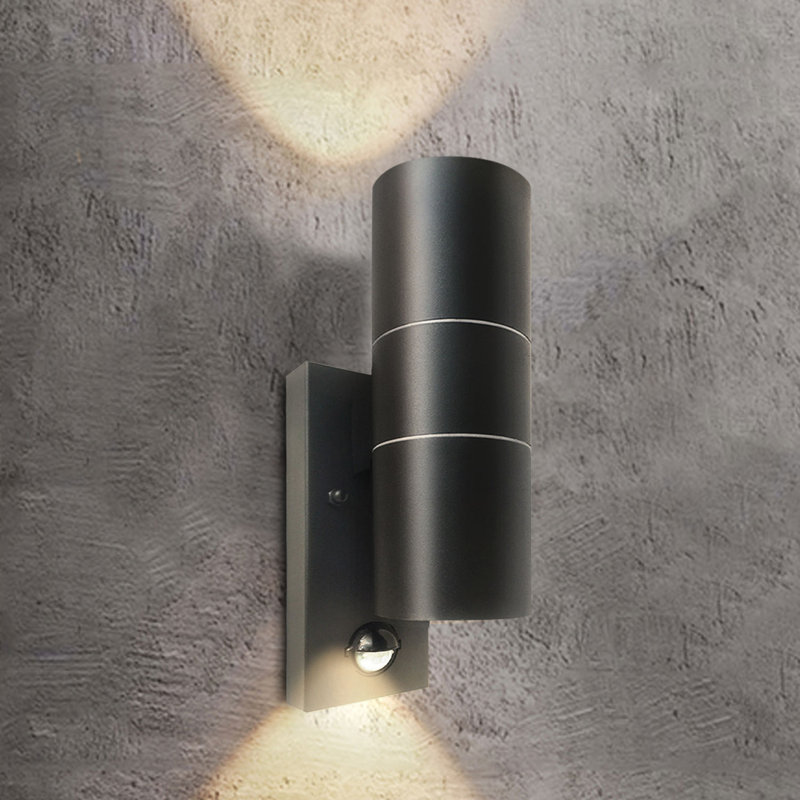 GU10 Double Outdoor Wall Light