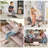 HOMCOM Ottoman Foot Rest, Small Foot Stool With Linen Fabric Upholstery And Plastic Legs, Cube Ottoman  ,-13506291