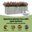 Alezander Metal Raised Flower Bed-339152248