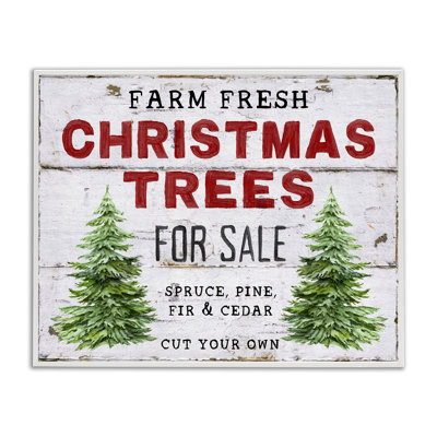 Arbres de Noël à vendre, estampe numérique par Creatif Belle