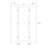 Jiahao 60" W x 72" H 3 - Panel Folding Full-size Floor Dressing Mirror