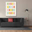 «Colorful Popsicles» par Ann Kelle Designs, art mural sur toile-64710040