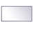 Sabine Metal Rectangle Wall Mirror-86933726-86867427