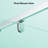 28 to 32 in. W x 72 in. H Pivot Swing Semi-Frameless Shower Door with Clear Tempered Glass-105653587