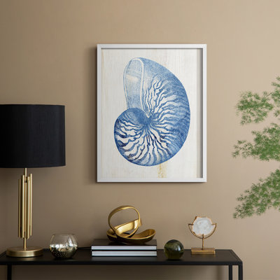 Reproduction encadrée Shell IV - bois massif