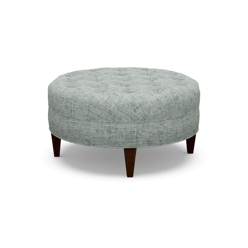 Round Ottoman, 5246-70, Walnut