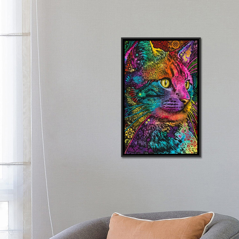 Felis par Dean Russo, impression sur toile tendue, H 12 po x l 8 po x P 0,75 po, Toile tendue