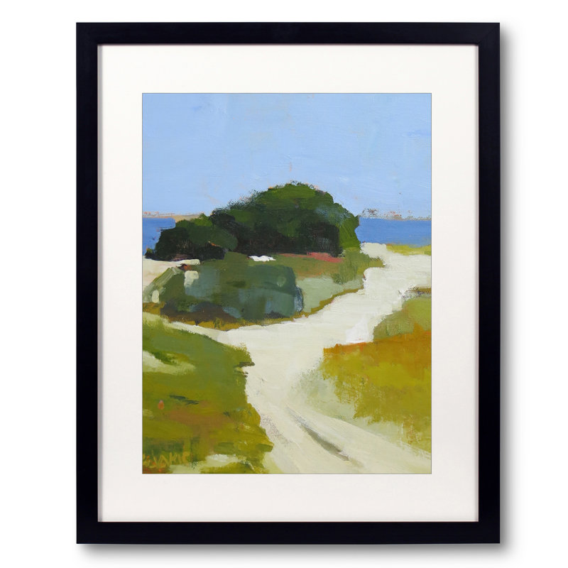 Path To The Beach Print by Phyllis Adams, 31.25" H x 25.25" W