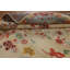 Tapis indien Art Déco illustré à la main 8 x 10