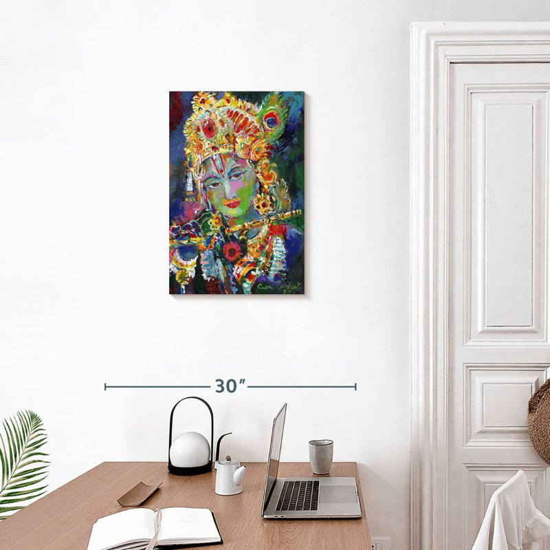 Adella Krishna, 24" H x 16" W