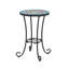 Table d'appoint de patio avec tablette
