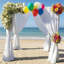 Metal Arbour in White
