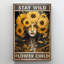 Art mural sur toile Stay Wild Flower-1071437209