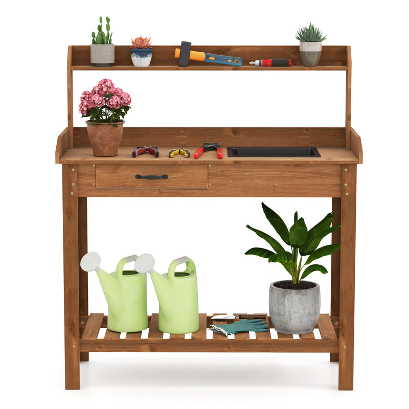 Table de jardin en bois