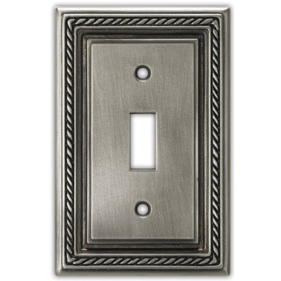 Nautica 1-Gang Toggle Light Switch Wall Plate