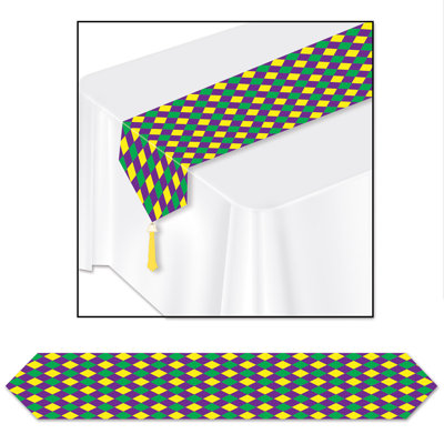 Finkelstein Mardi Gras Table Runner
