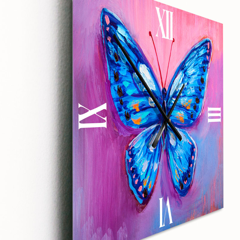Horloge murale papillon I, Grand