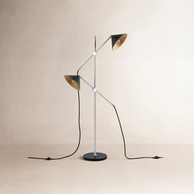 Avia Swing Arm Floor Lamp