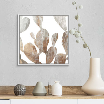 Feuillage en marbre II-impression sur toile
