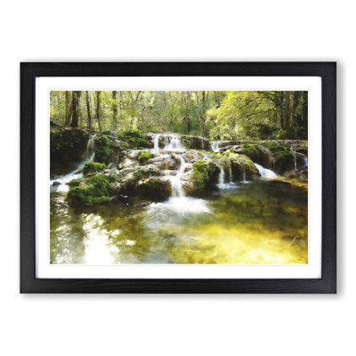 Forest Stream Vol.2 - Framed Print