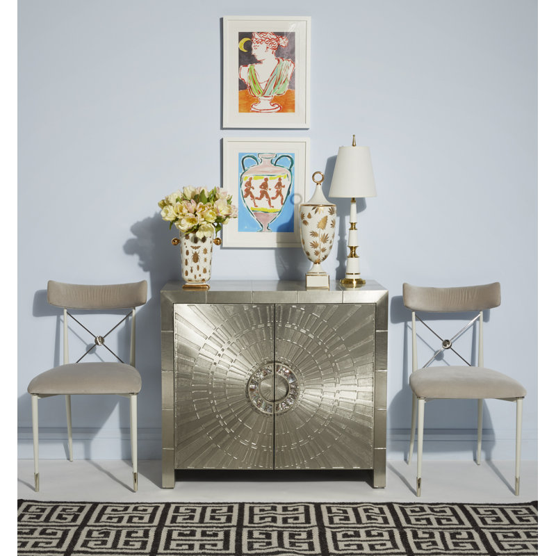 Talitha Nickel Cabinet w/Handles