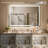 36X84 LED Bathroom Mirror with Lights, Anti-Fog, Dimmable, Backlit Front Lit, Smart Bathroom Vanity Mirror, Memory Function, Shatterproof, Tempered Glass (Horizontal/Vertical)