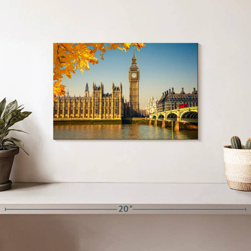 Ravi ensoleillé à Westminster, H 8 po x l 12 po
