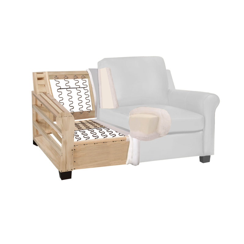 Fauteuil Ambrie, Cuir gris argenté