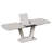 Expandable MDF Dining Table With U-Shaped Legs, Modern Industrial Style, Suitable For Home And Office Use, Durable And Stain-Resistant