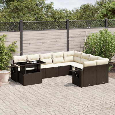 Ensemble de canapé de jardin Vidaxl