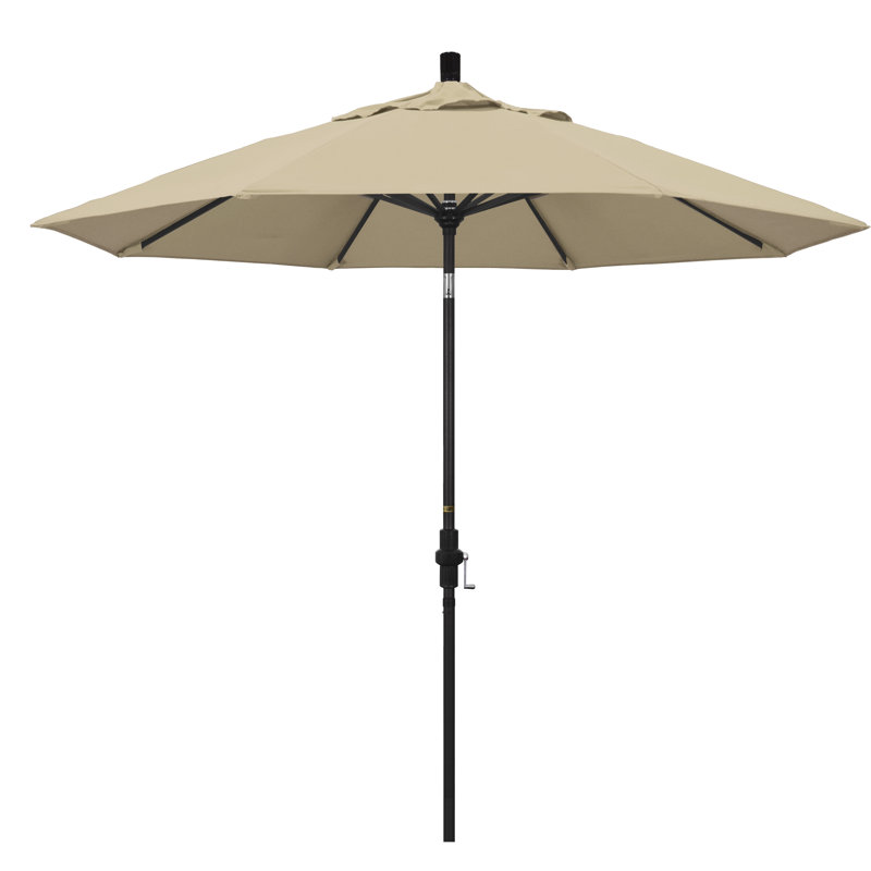 Parasol 9 'Market Sunbrella, Toile Sunbrella® beige antique