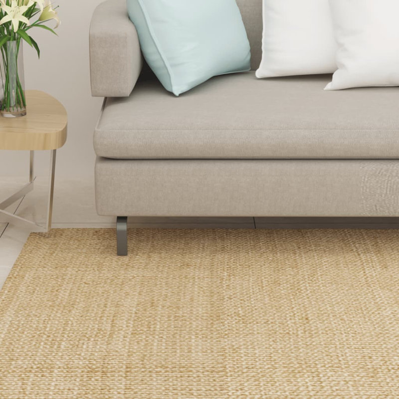 Light Brown Area Rug, Runner 66 x 150 cm