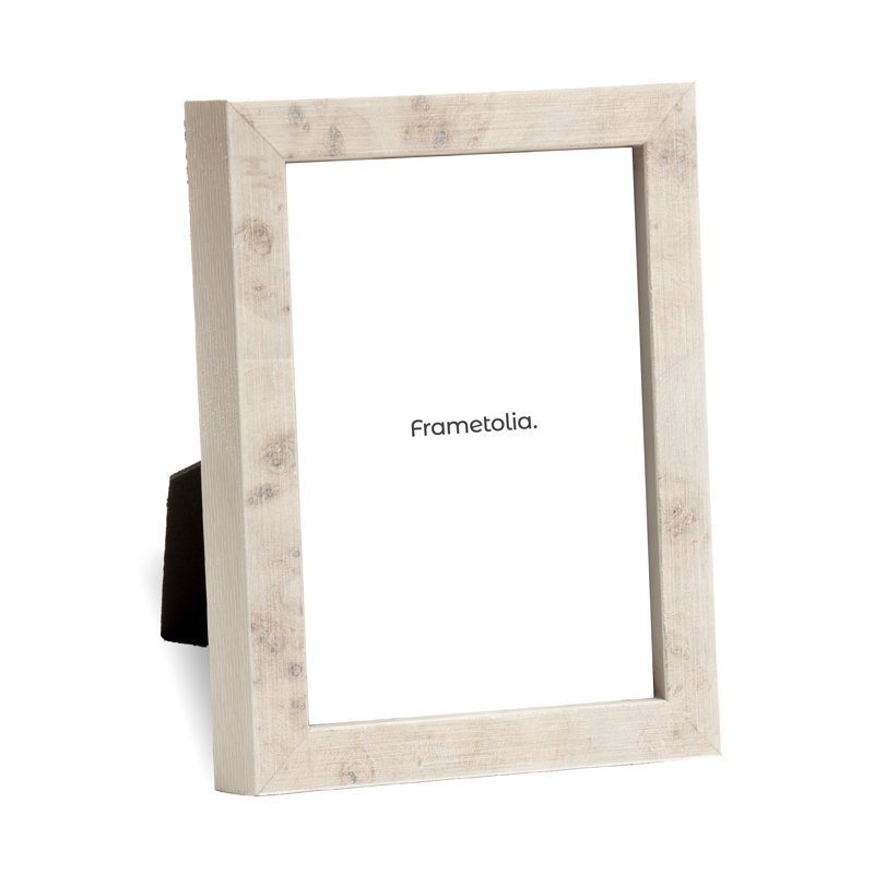 Cadre photo Jowita, Blanc, 5 po x 7 po