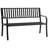 Alvah Stainless Steel Garden Bench