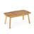 Douglas Outdoor 2-Piece Acacia Wood Conversation Set