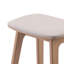 Tabouret de bar tapissier Beryl (30 po) - paquet de 4, similicuir blond / sésame-96615133-96615135-96615122