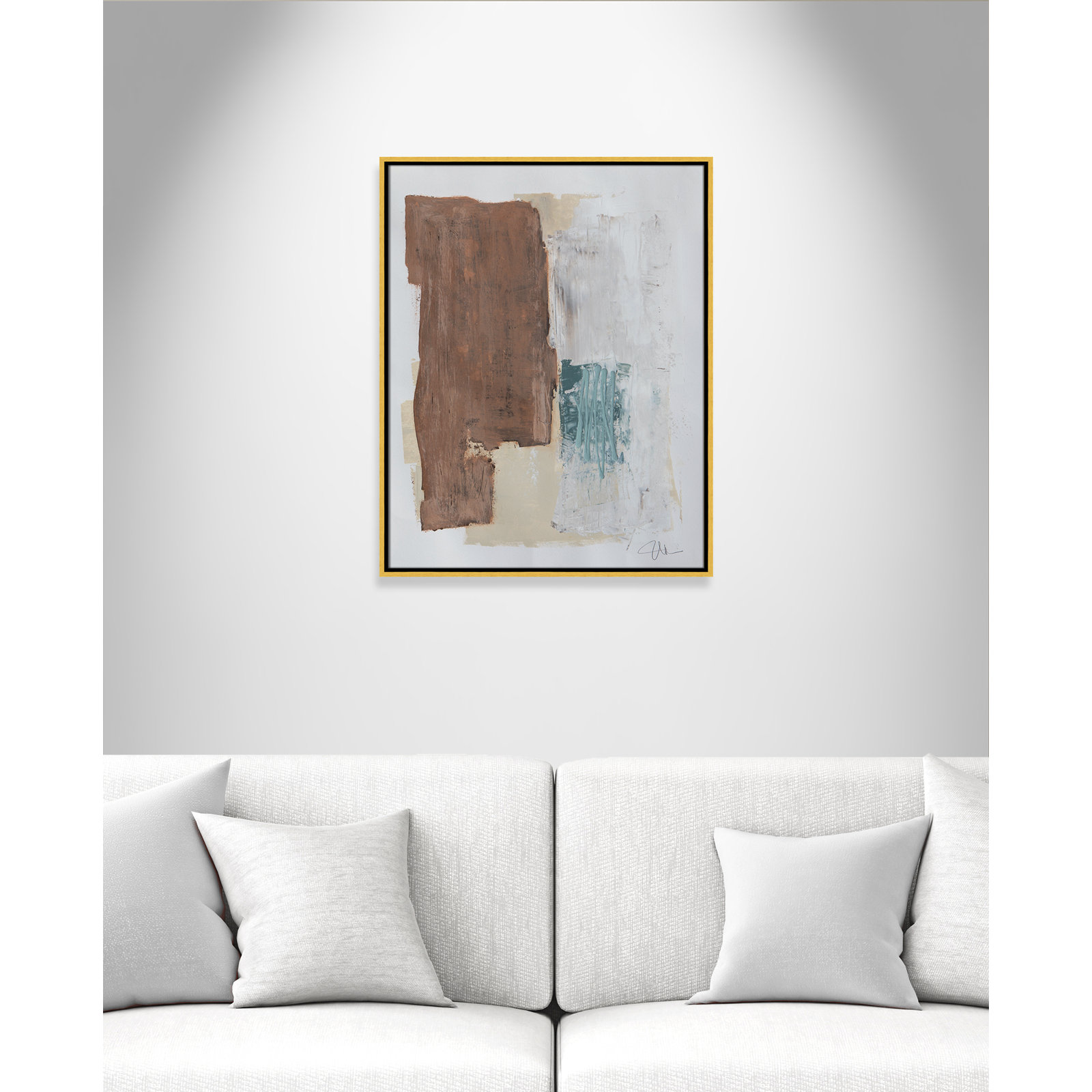 Rosena I Print, 29.5'' H x 23.5'' W x 2'' D, Gold Framed