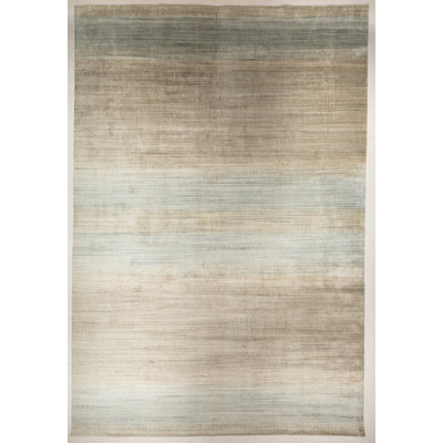Tapis beige / bleu Modern