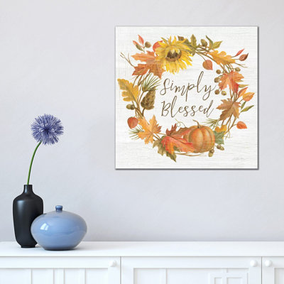 Fall Splendor VI by Silvia Vassileva - Wrapped Canvas Print