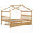 Wooden House Bed With Trundle-2051336241-2051336246