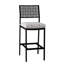 New Century Iron Outdoor 30.75'' Bar Stool with Cushion-25914765-25914769