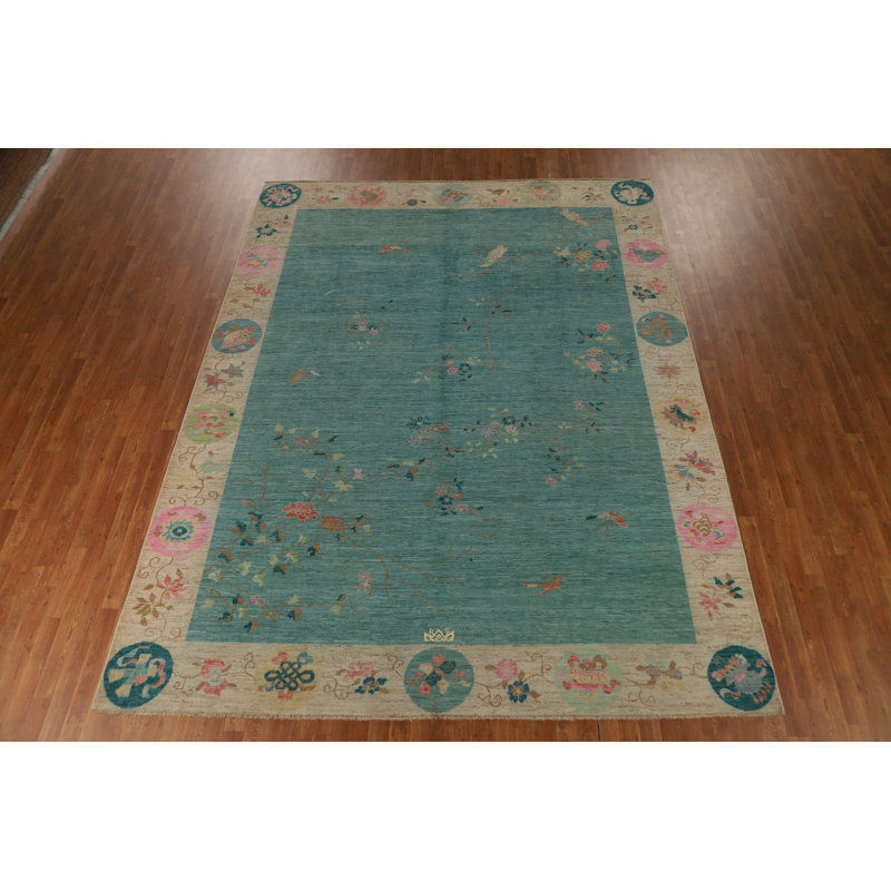 Tapis turc Art Deco 9 x 12