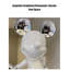 Statue moderne de Mickey Mouse blanche moderne avec détails galvanisés