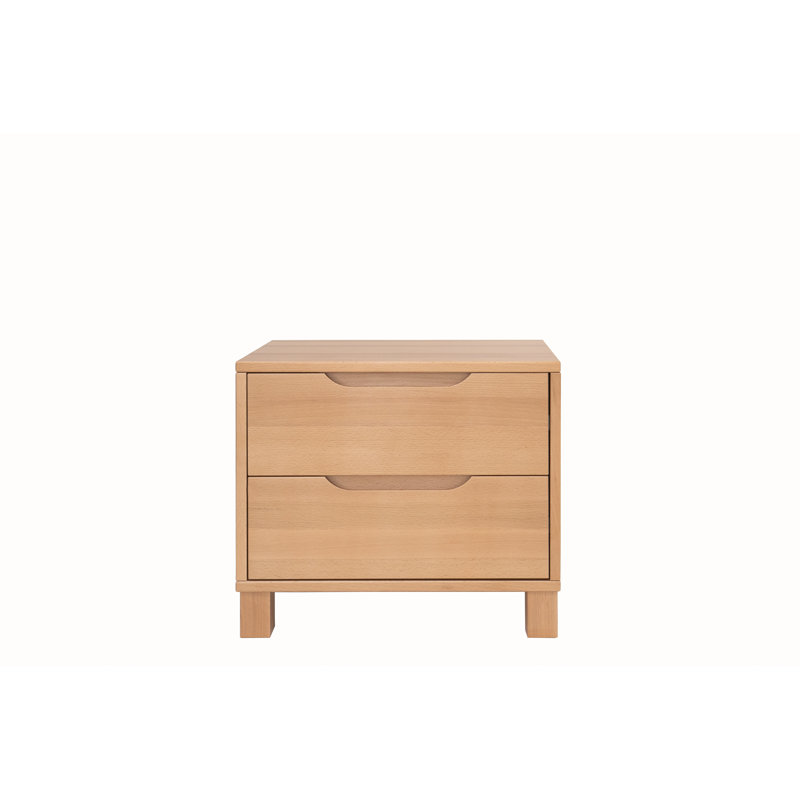 Ahja 2 Drawer Bedside Table
