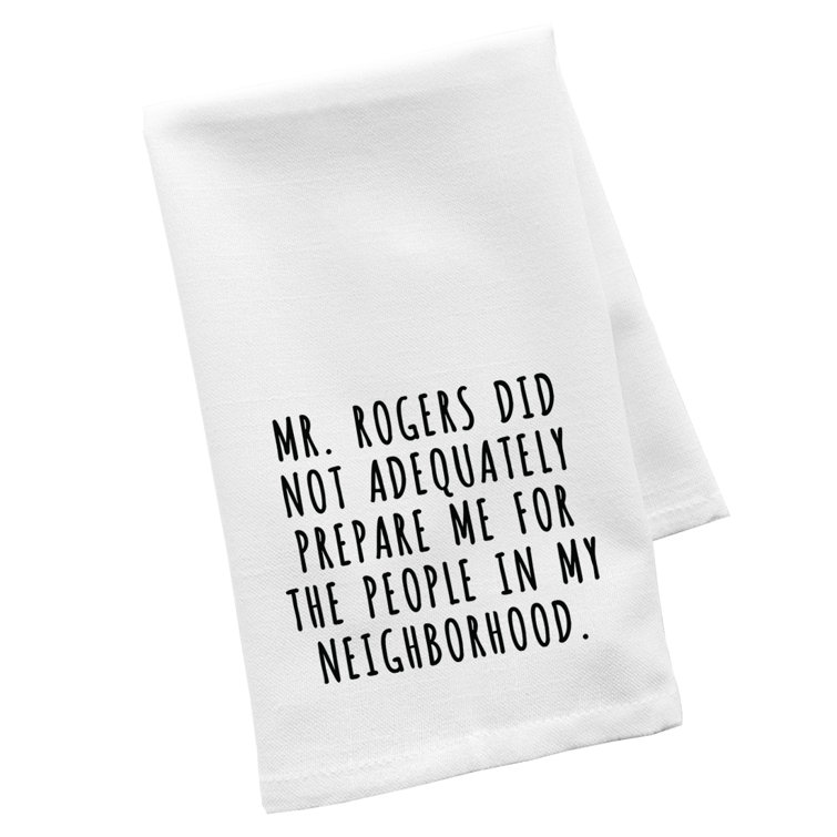 Funny Fall Custom Kitchen Tea Towels