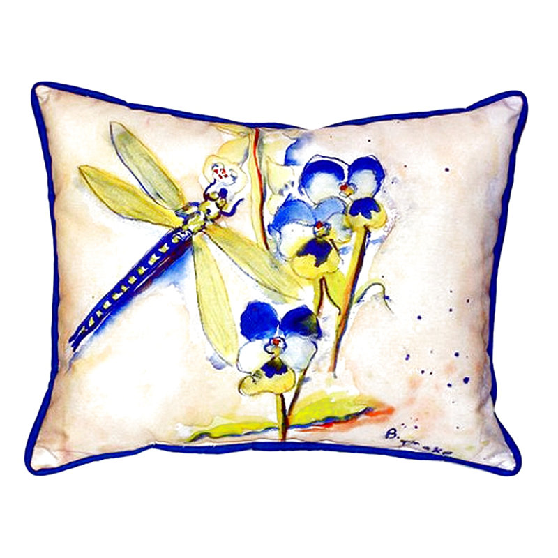 Coussin extérieur Dragonfly, H 11 po x l 14 po