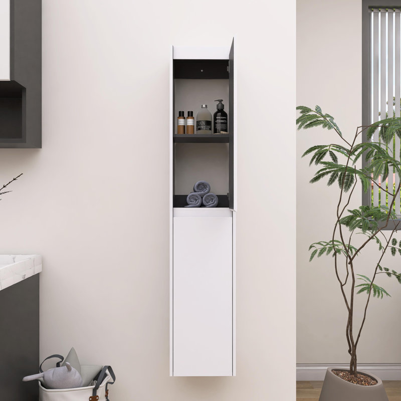 Bathroom Cabinet, White
